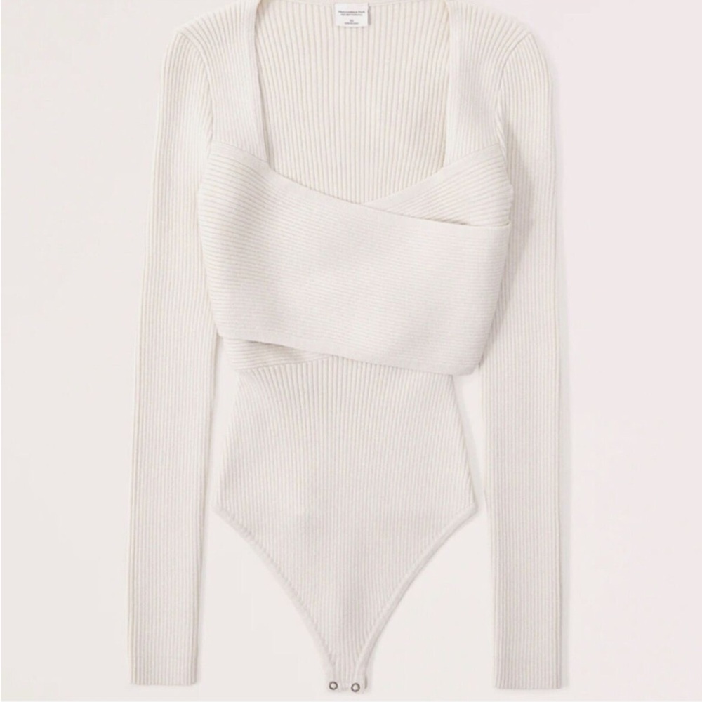 Abercrombie LuxeLoft Wrap Bodysuit